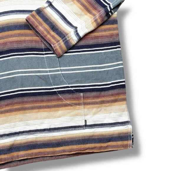 Element Striped Hoodie - Blue, Brown, White - Picture 5 of 9